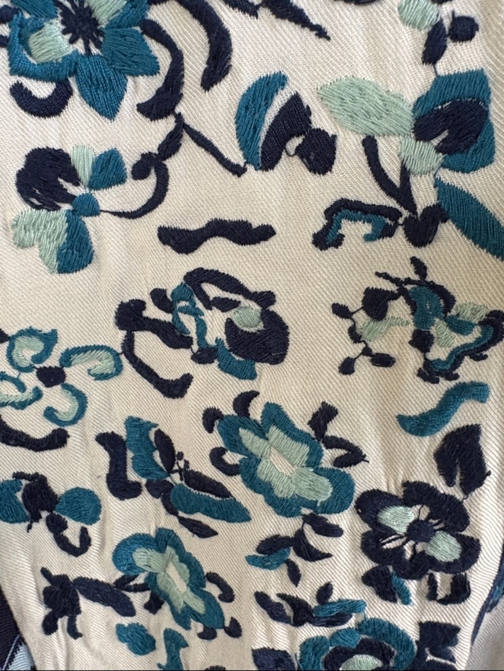 Like New Anthropologie TINY Semele Embroidered Shirt Dress Size Large - Picture 12 of 14